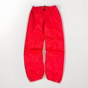 VTG 80s The North Face Mens Medium Red Brown Label Gore-Tex Drawstring Pants USA